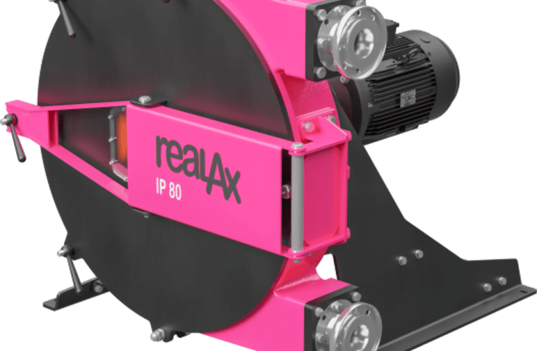 AxFlow – Den nya slangpumpen Realax IP 80 med vridbart frontlock