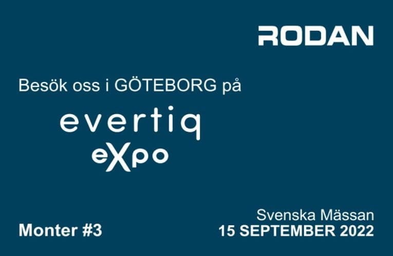 RODAN Technologies på Evertiq Expo, 15. september 2022 i Göteborg