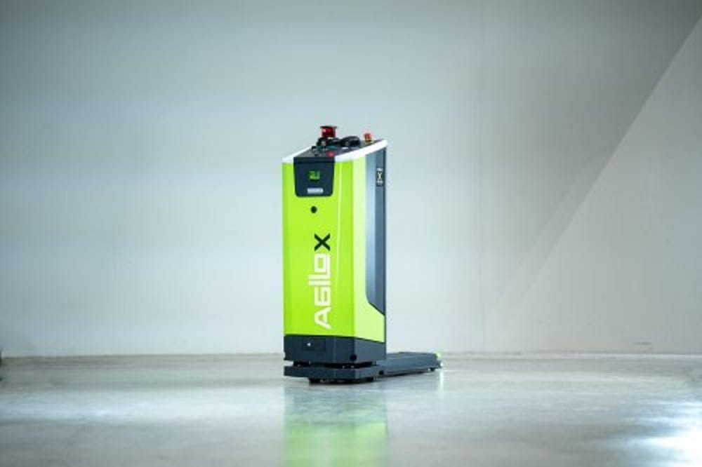 Dette billede illustrere AGILOX introducerar ny ODM-robot