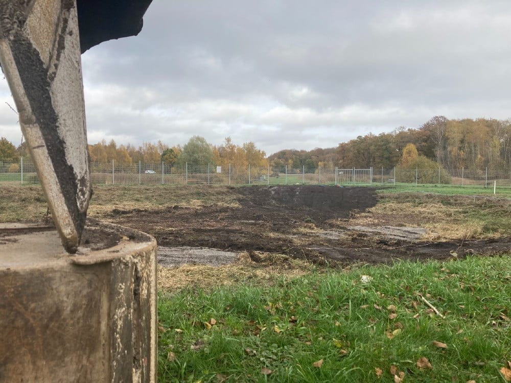 Dette billede illustrere Förnyelse av bräddmagasin på Hässleholms avloppsreningsverk