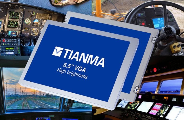 OEM Electronics – Två nya 6,5″ VGA displayer för utomhusapplikationer