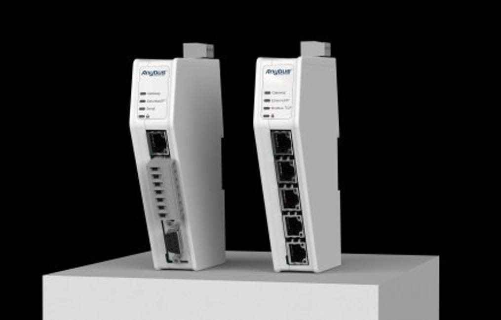 Dette billede illustrere HMS Networks utökar utbudet av Anybus-gateways