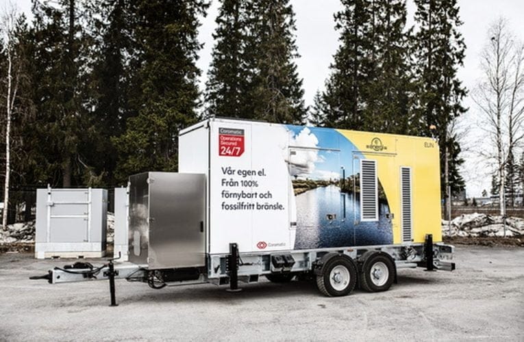 C4 Energi satsar på hållbar reservkraft med Coromatic