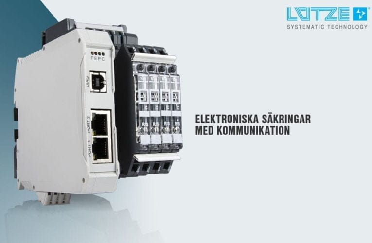 OEM Automatic – Lütze elektroniska säkringar – Säkra upp med kommunikation