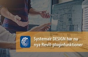 Dette billede illustrere Systemair DESIGN – plugin för revit