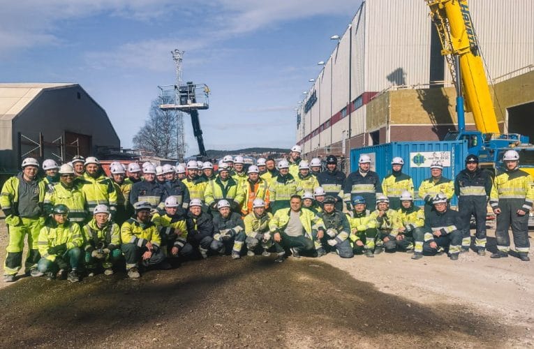 WP Welding involverade i ombyggnation av världsunik textilfabrik i Sundsvall
