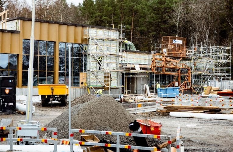 Solör Bioenergi levererar fjärrvärme till nya badhuset på Ekerö