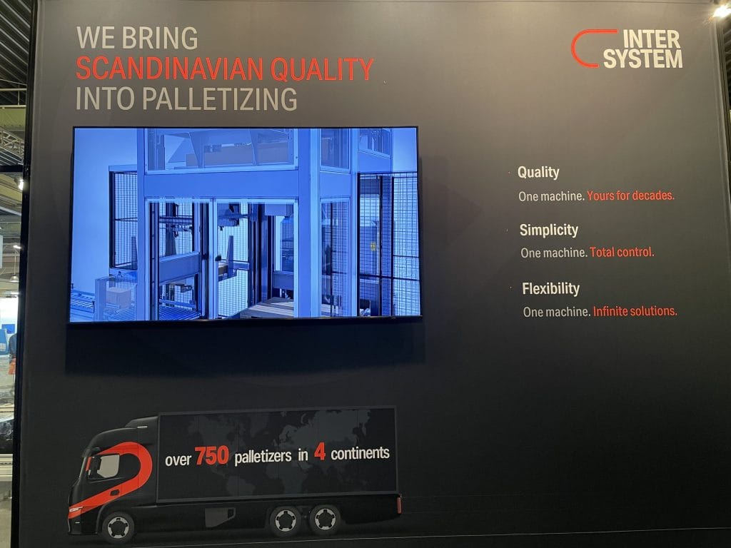 Dette billede illustrere Intensiv mässhöst för InterSystem