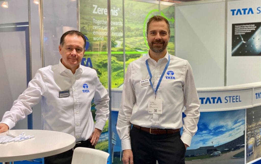 Dette billede illustrere Tata Steel har färdplanen klar för minskade CO2-utsläpp