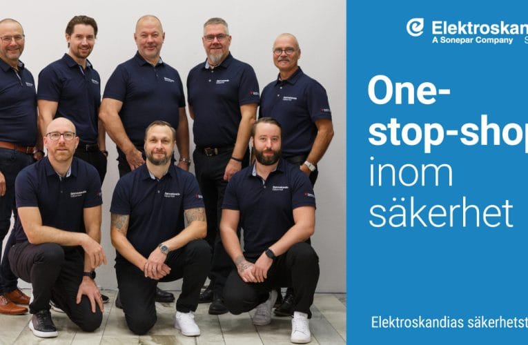Elektroskandias satsning inom säkerhet fortsätter