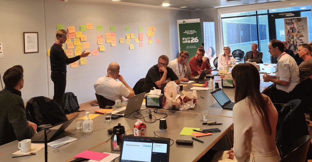 Dette billede illustrere Mercatus Engineering i RISE-projekt om vattensymbios