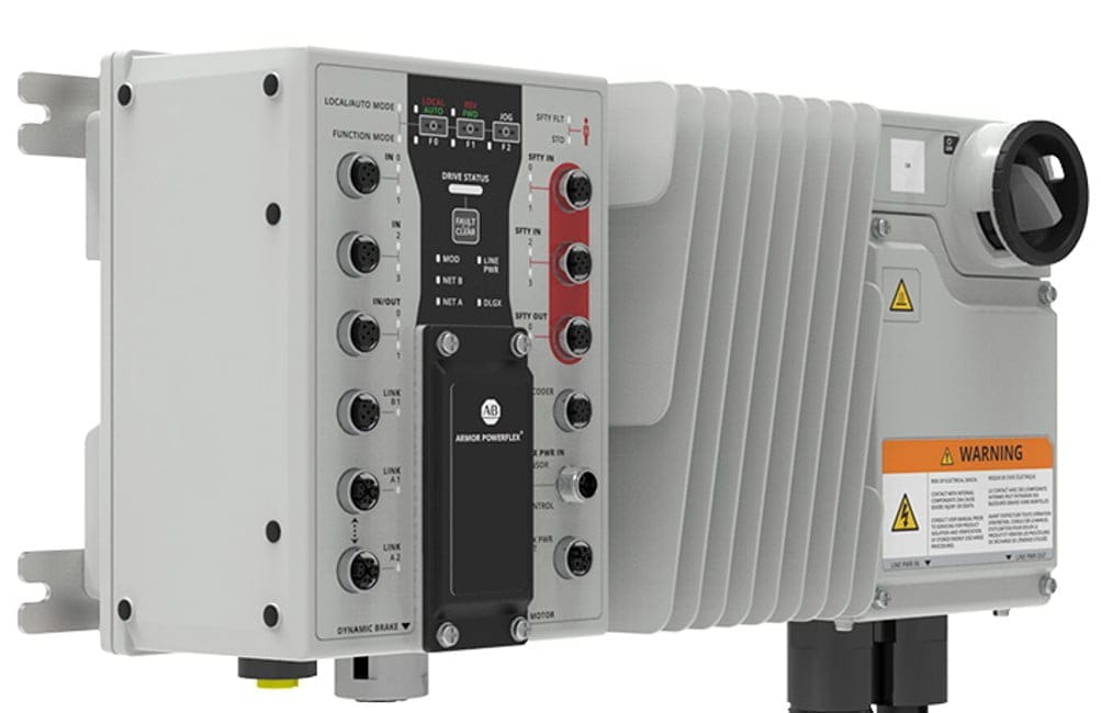 Dette billede illustrere Armor PowerFlex drive – för de mest krävande uppgifterna