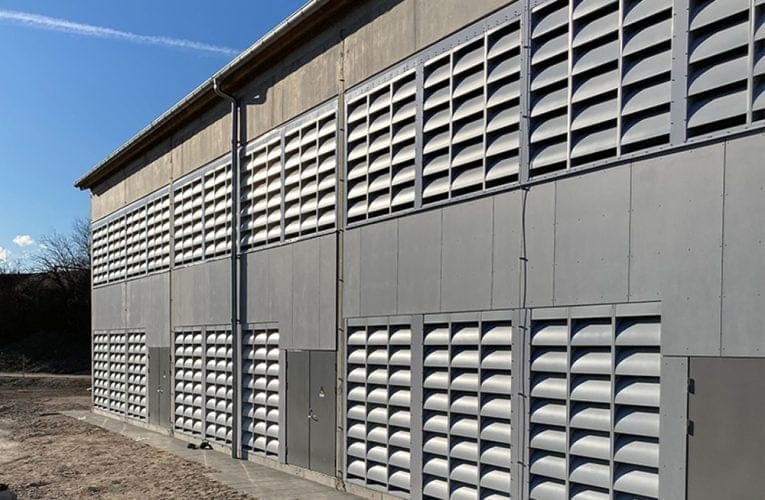 Bullerdämpning av ny transformatorstation i Sydhavn
