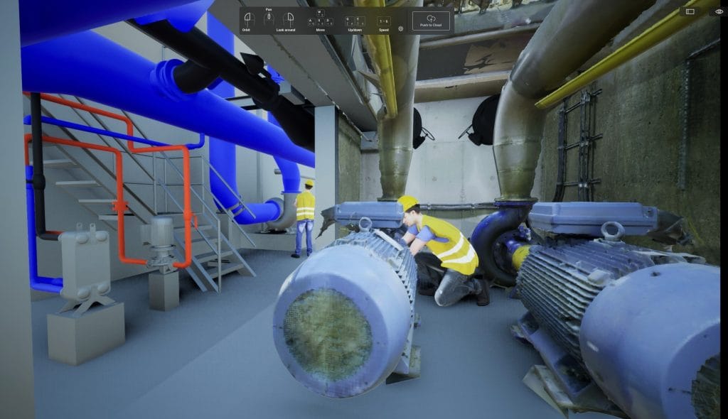 Dette billede illustrere Stora fördelar med VR vid projektering