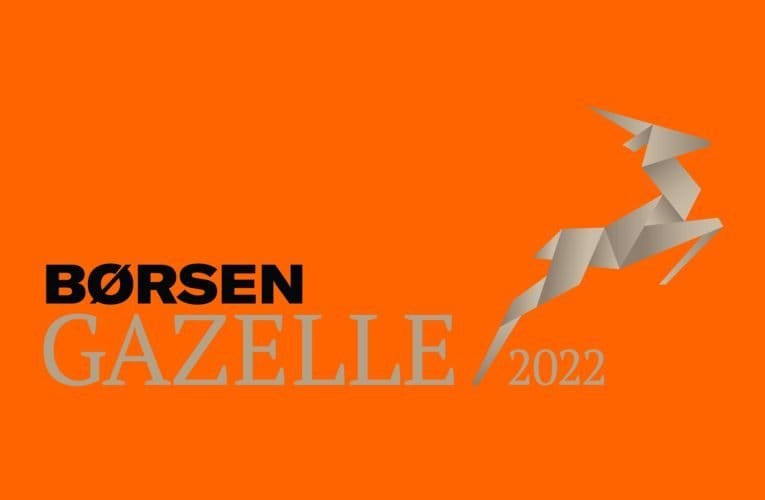 Hydroscand Danmark utsett till Børsen Gazelle 2022