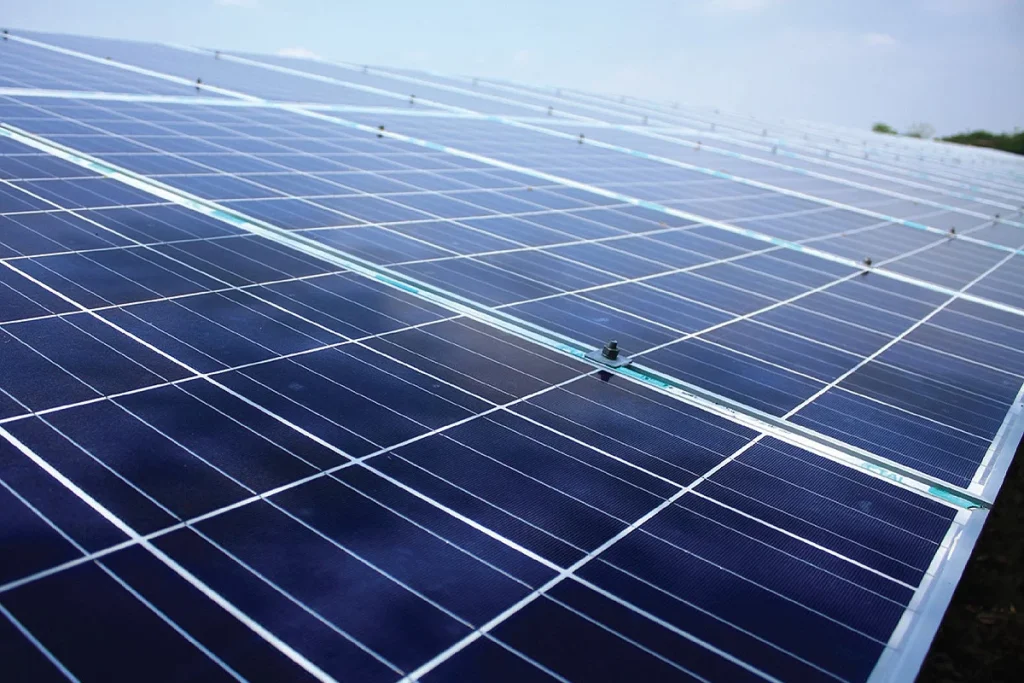 Dette billede illustrere OEM Electronics – Elektriskt ledande lim – Perfekt för solpaneler