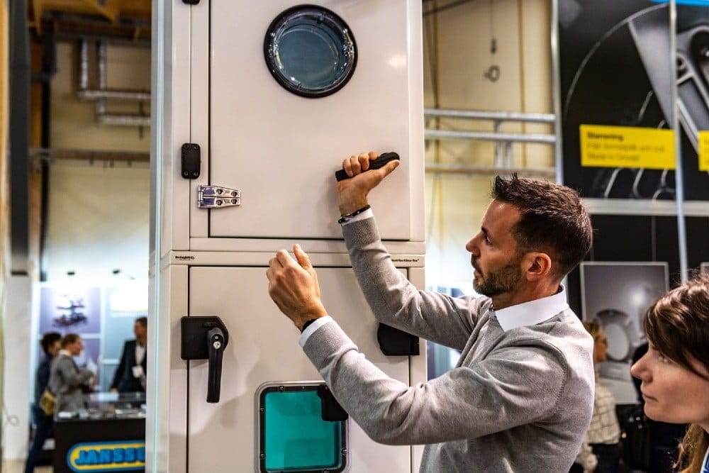 Dette billede illustrere Industrilås i Nässjö – Kompletta lösningar till ditt ventilationsaggregat