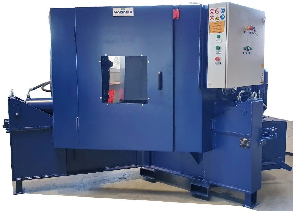 Dette billede illustrere JNC Teknik – Däck är guld värda – Wagner Däck Separator WRD850Plus
