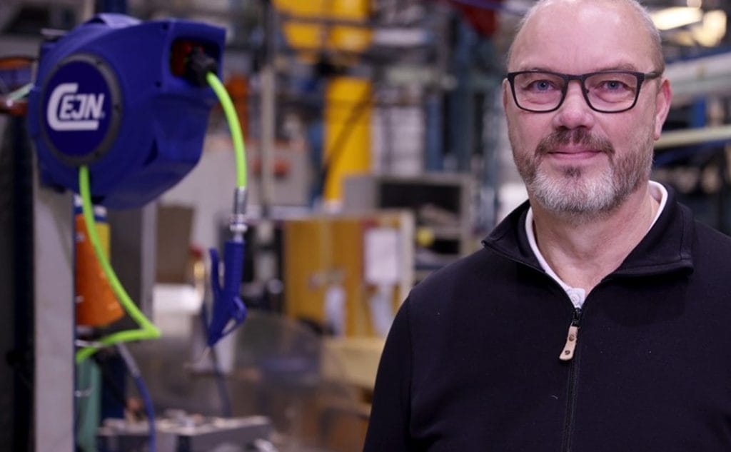 Dette billede illustrere Industrianläggningen sparar över €40 000 per år efter att ha optimerat sitt tryckluftssystem med CEJN-produkter