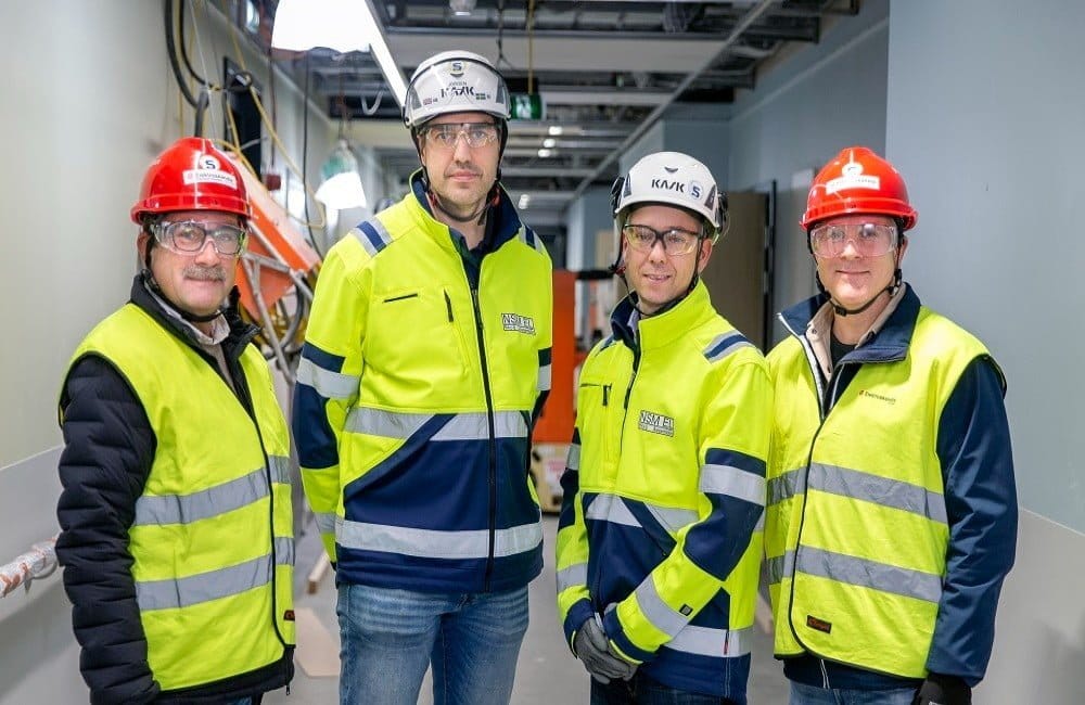 Dette billede illustrere Elmateriel till Nya sjukhusområdet Malmö