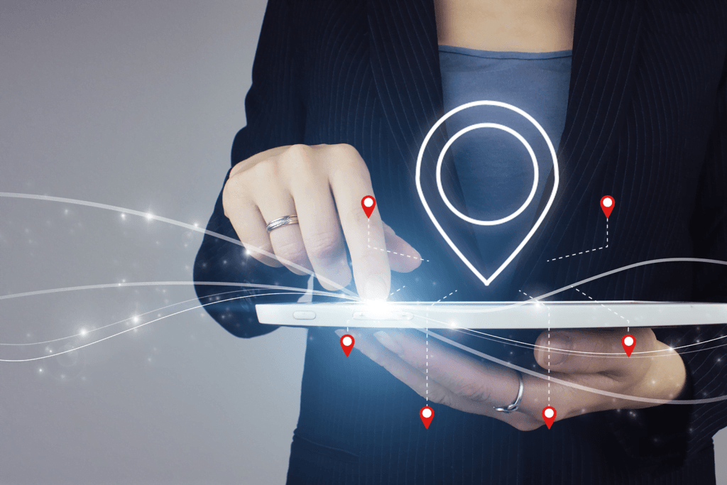 Dette billede illustrere Sensorer håller koll på var utrustningen är i Piteå