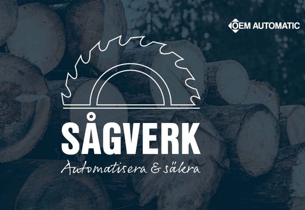 Dette billede illustrere OEM Automatic – Automatisera & säkra ditt sågverk