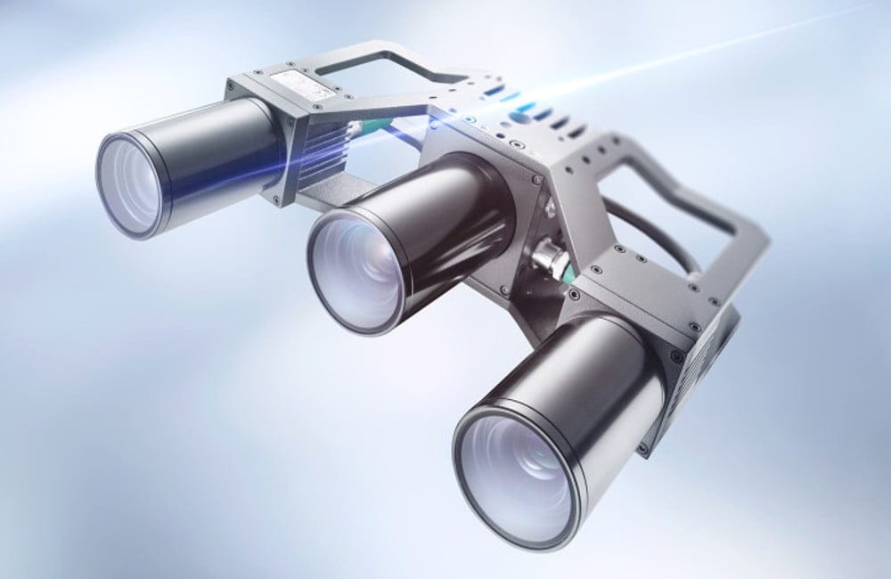 Dette billede illustrere Balluff – Högupplöst 3D-stereokamera med hög upplösning