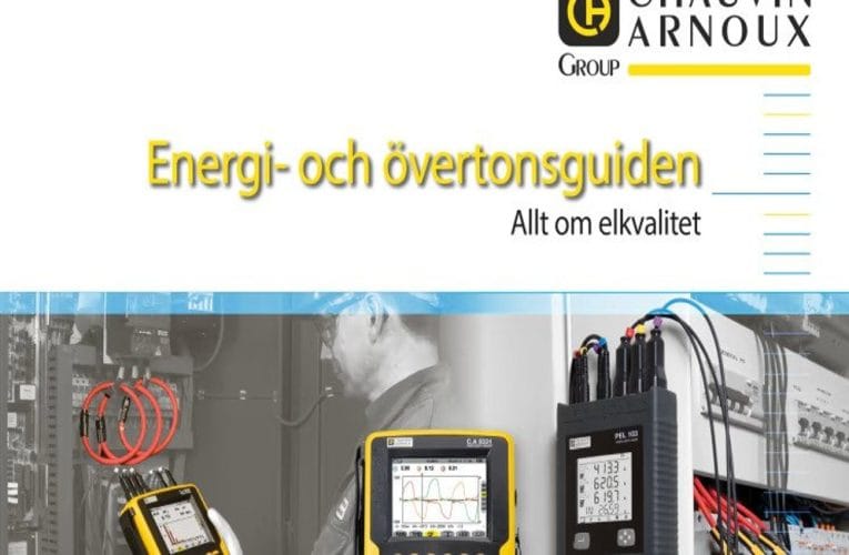 Chauvin-Arnoux presenterar Energiguiden