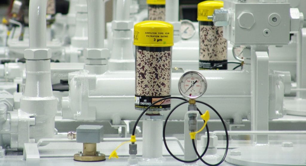 Dette billede illustrere Filterteknik – Oljerenhet – Bra att veta om filter i hydrauliksystem