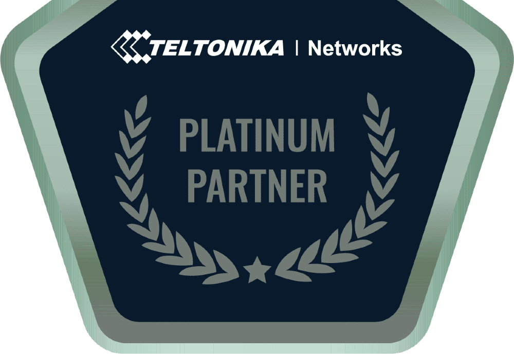 Dette billede illustrere Induo utses till Platinum Partner för Teltonika