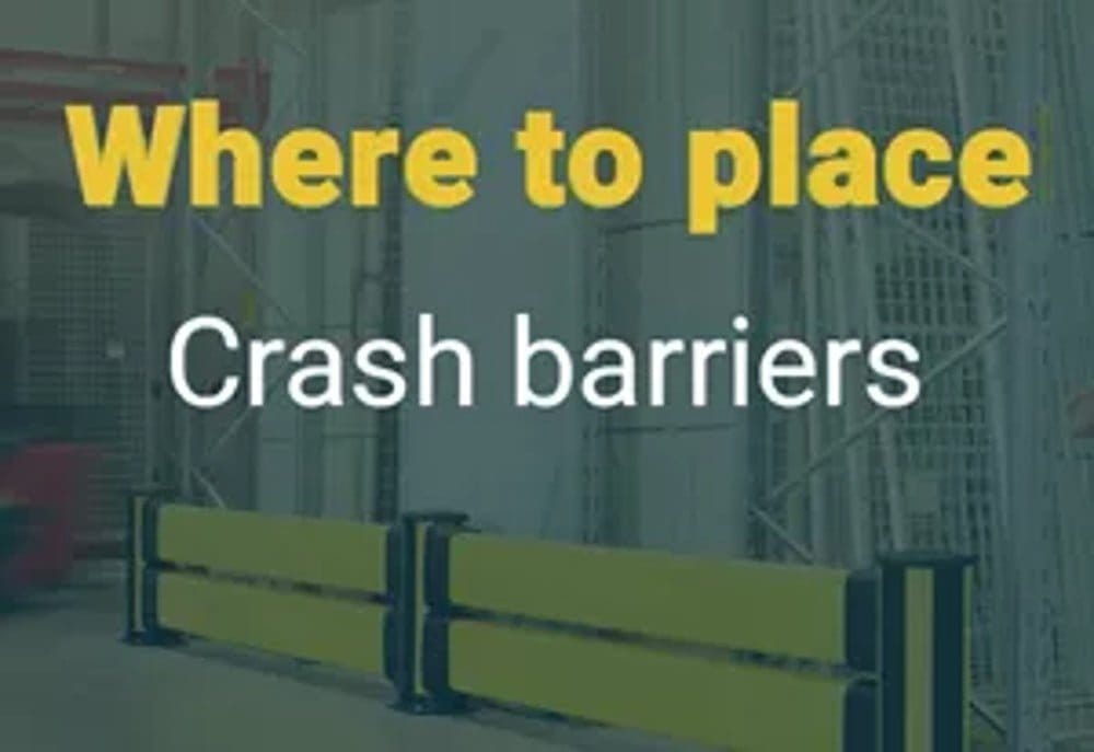 Dette billede illustrere Axelent – Var ska man placera påkörningsskydd?