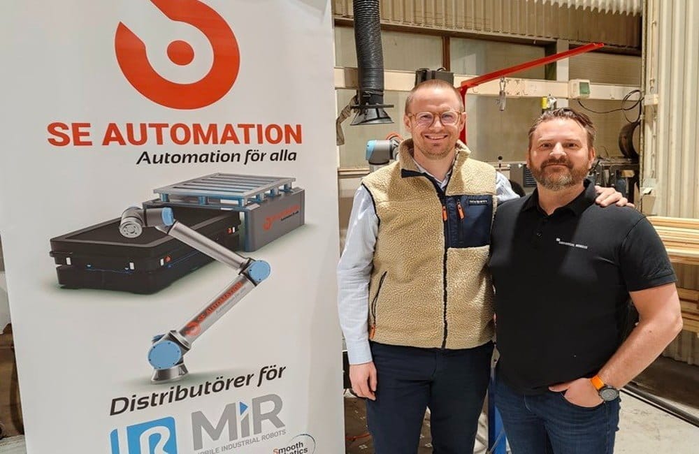 Dette billede illustrere SE AUTOMATION – NY ÅTERFÖRSÄLJARE FÖR UNIVERSAL ROBOTS I SVERIGE