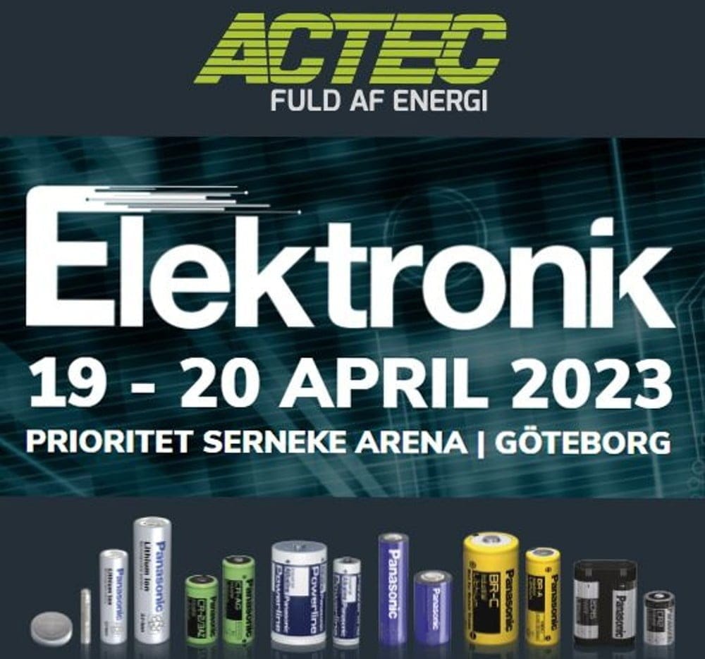 ACTEC A/S är den ledande specialisten inom batteriteknik i Skandinavien