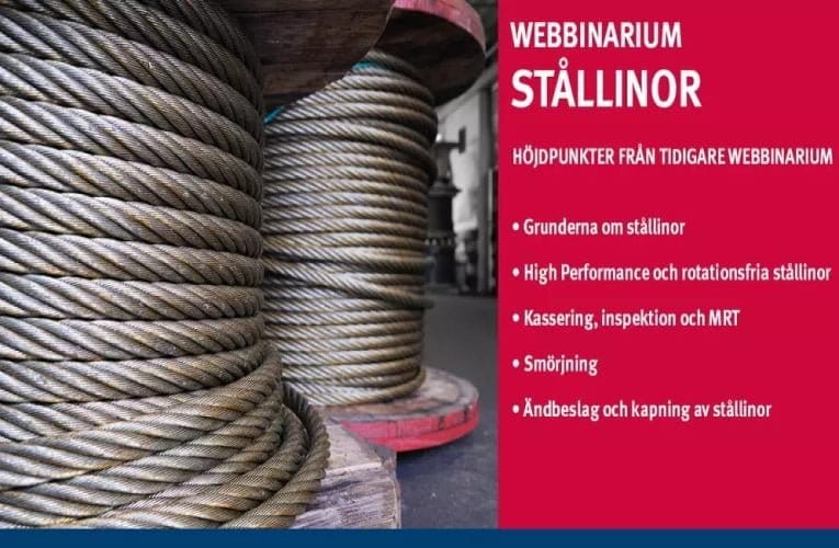 CERTEX – Välkommen till vårt sjätte webbinarium om stållinor!
