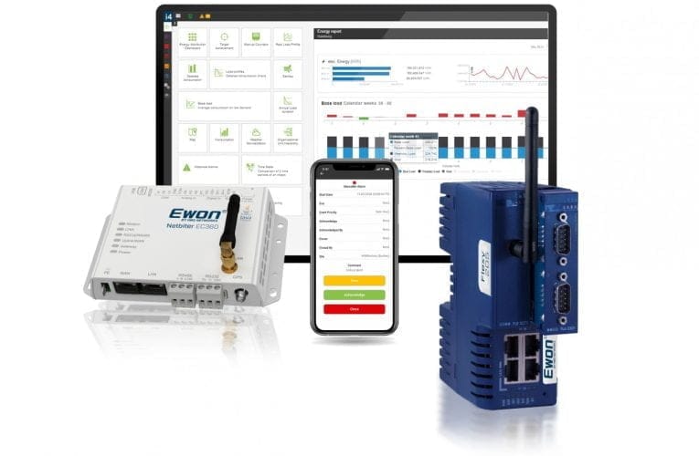 HMS Networks presenterar nya Ewon fjärrlösningar där hårdvara möter mjukvara