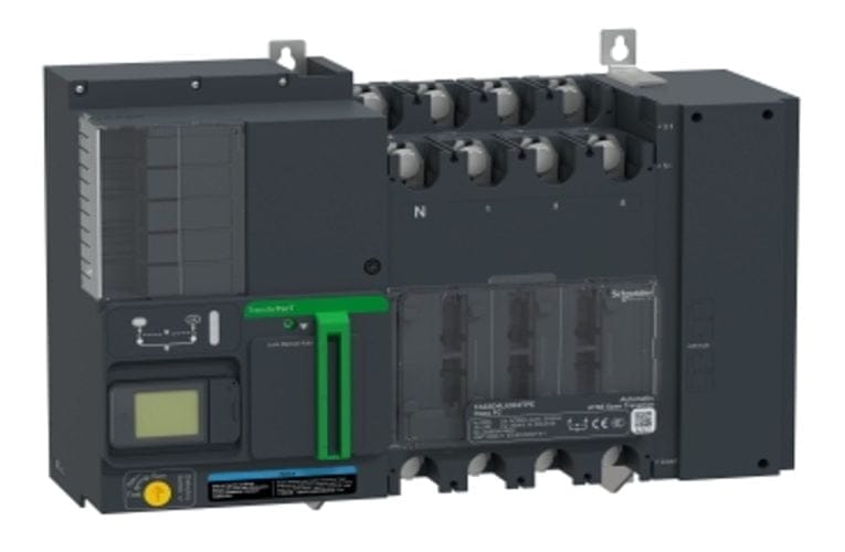 Schneider Electric utökar sortimentet av reservkraftsomkopplare