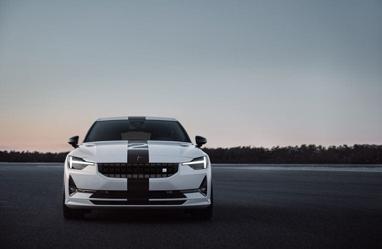 Lesjöfors specialutvecklar prestandafjädring för Polestar 2 BST Edition 270