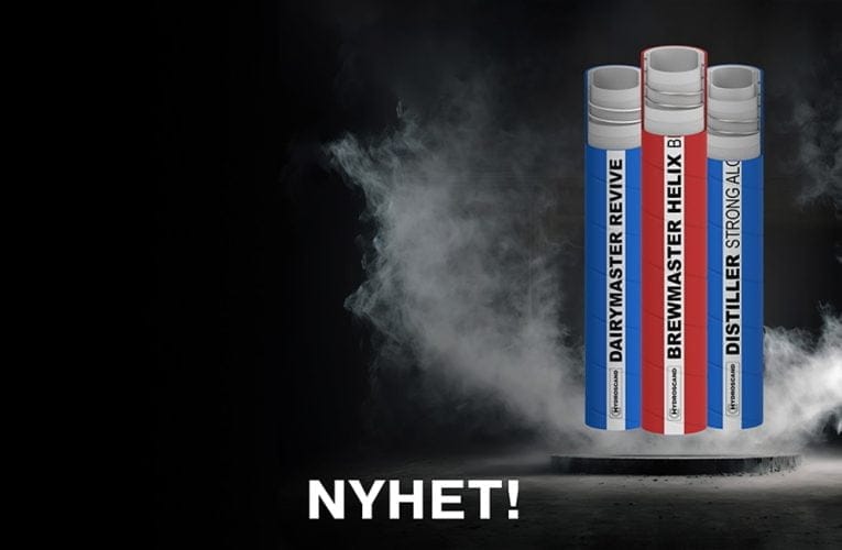 Hydroscand har lanserat ett komplett produktsortiment av slangar och kopplingar till livsmedelsindustrin
