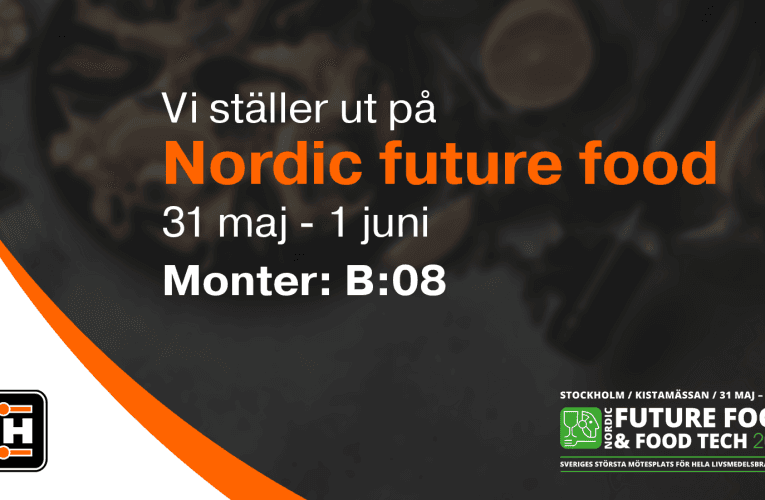 Hydroscand lanserar ny produktkategori på Nordic Future Food and Food tech 2023