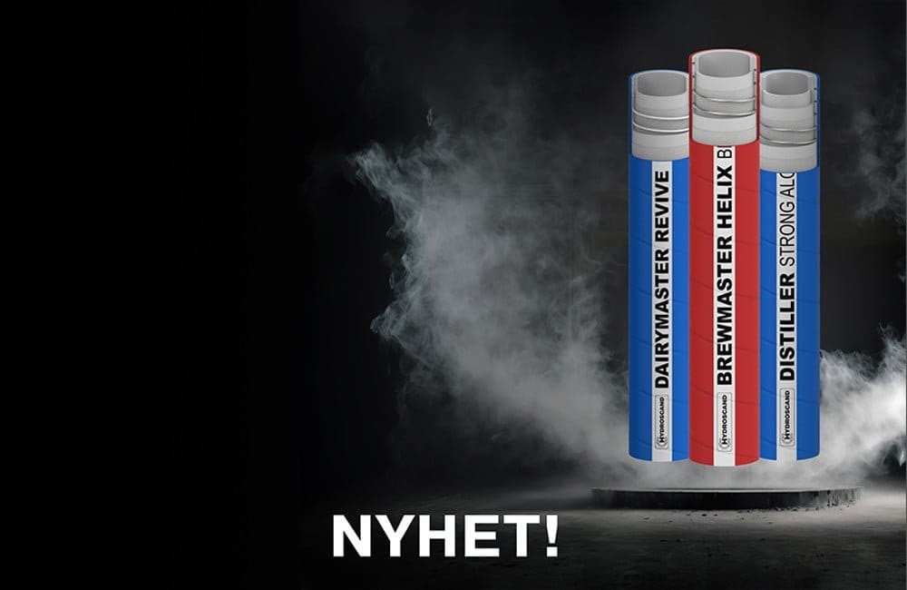 Hydroscand expanderar inom ett nytt segment med sin lansering av livsmedelsslangar.