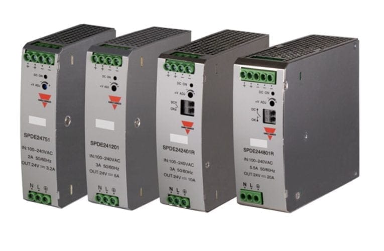 Carlo Gavazzi – Ny serie kompakta nätaggregat – SPDE