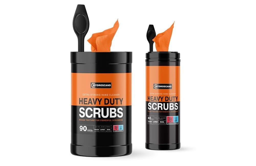 Heavy Duty Scrubs finns tillgängliga i din Hydroscand butik och e-handel.
