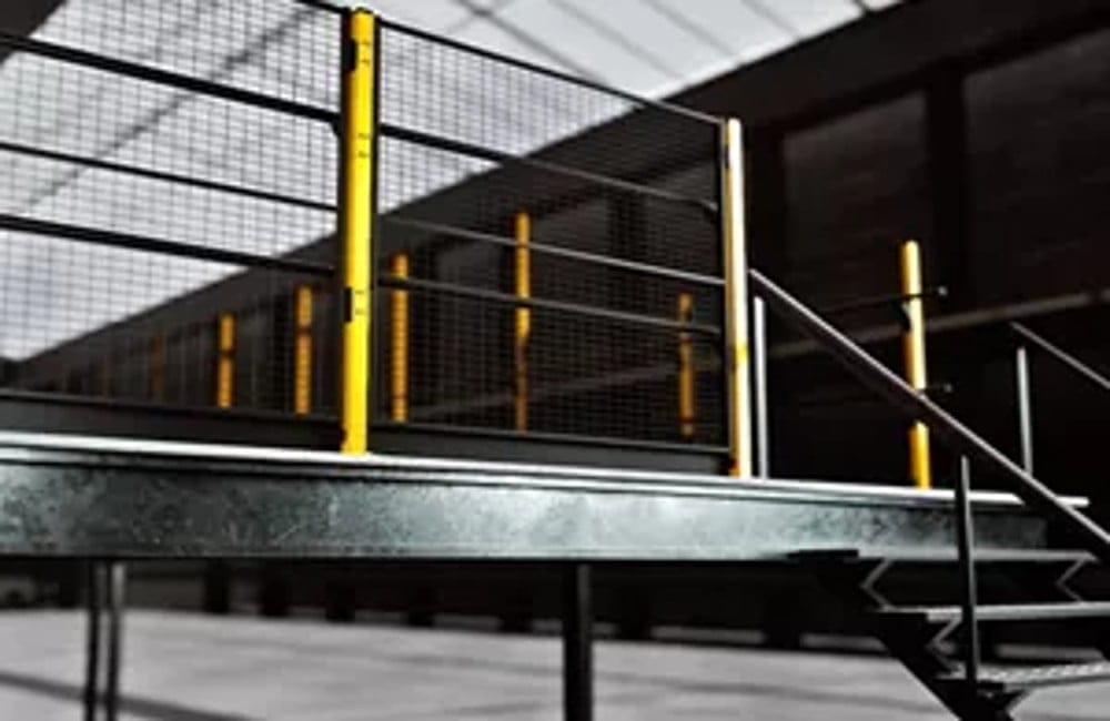 Se till att du installerar ett korrekt fallskydd redan från början