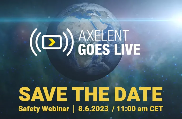 SAVE THE DATE – Axelent Safety Webinar den 8 juni kl. 11:00