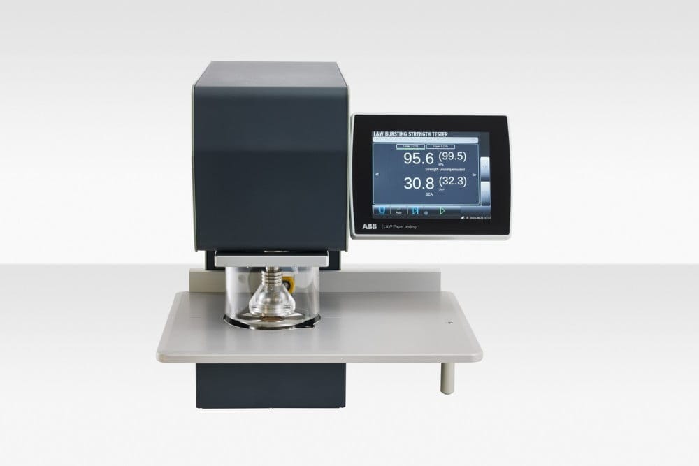 ABB uppgraderar L&W Bursting Strength Tester för exakta och repeterbara operatörsoberoende resultat