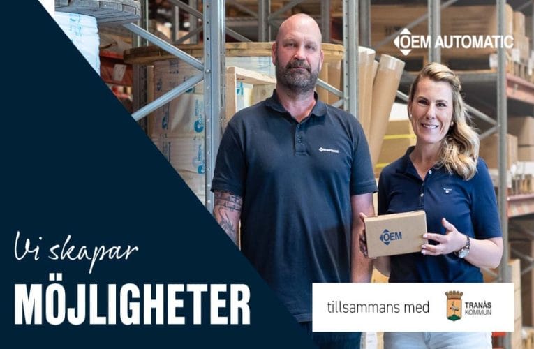 OEM Automatic AB – Projekt som skapar möjligheter för Tranåsbor