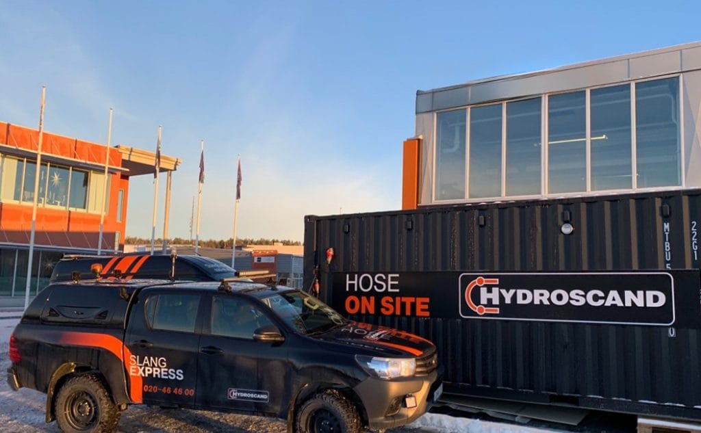 Hydroscand HoseOnSite Mobile och HoseOnSite Stationary