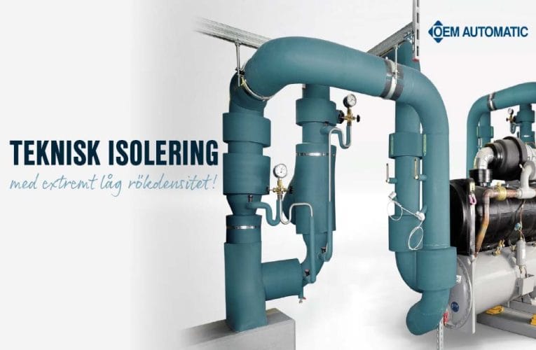 ARMAFLEX ULTIMA – UPP TILL 10 GÅNGER MINDRE RÖK TEKNISK ISOLERING MED EXTREMT LÅG RÖKDENSITET