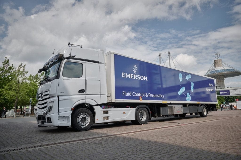Emerson Mobile Roadshow är en mässa på hjul och levererar de senaste tekniklösningarna för flödeskontroll och pneumatik samt interaktiva demonstrationer direkt till kunder i många olika städer i 19 länder i hela Europa under 2023.
