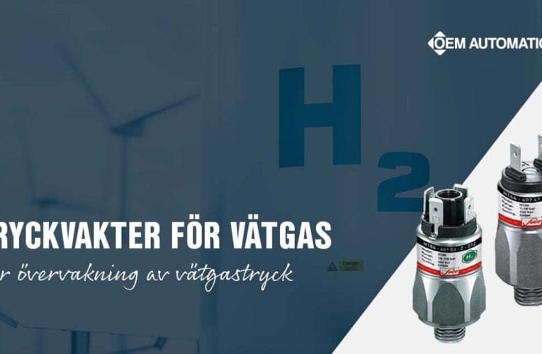 OEM Automatic – Håll koll på trycket med en pålitlig tryckvakt för vätgas